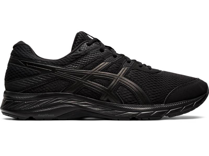 Sapatilhas Running Asics GEL-CONTEND 6 Homem Pretas, 9102A101.523